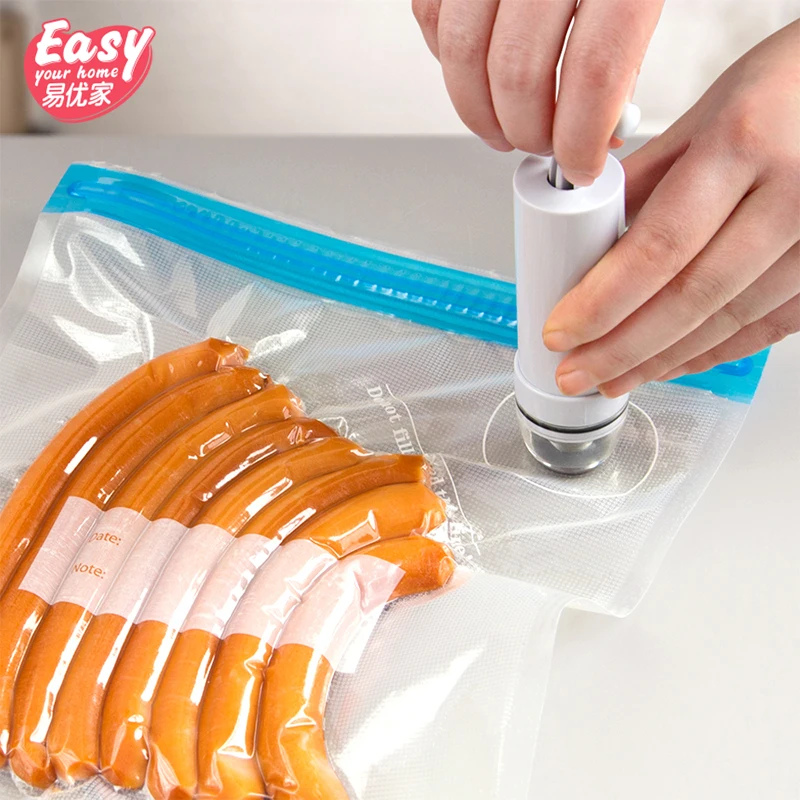 Вакуумный мешок для хранения еды ручной насос упаковки пищевых продуктов