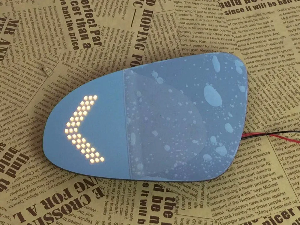 

Osmrk blue rear view mirror for Mazda 8 with electric heating, led dynamic side turn signal, anti-glaring, bigger vision