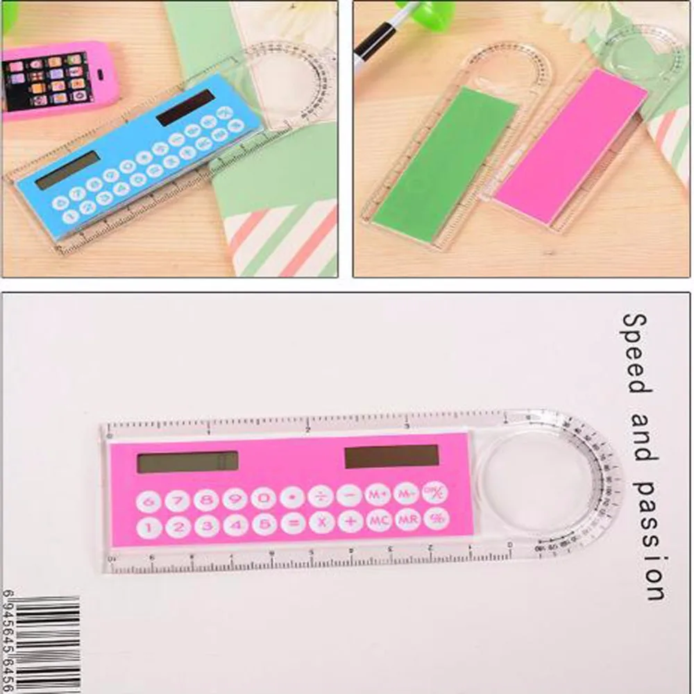 1 шт./упак. портативный многофункциональный пластик с солнечной энергией 8