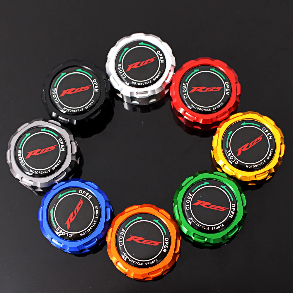 Новый 8 цветов CNC алюминиевый мотоцикл Задняя Тормозная жидкость Крышка
