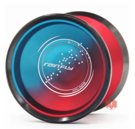 orange blue Новое поступление YOYOEMPIRE дождь муха йо Профессиональный Йо-Йо красочное кольцо йо-йо игрушка - Цвет: orange blue