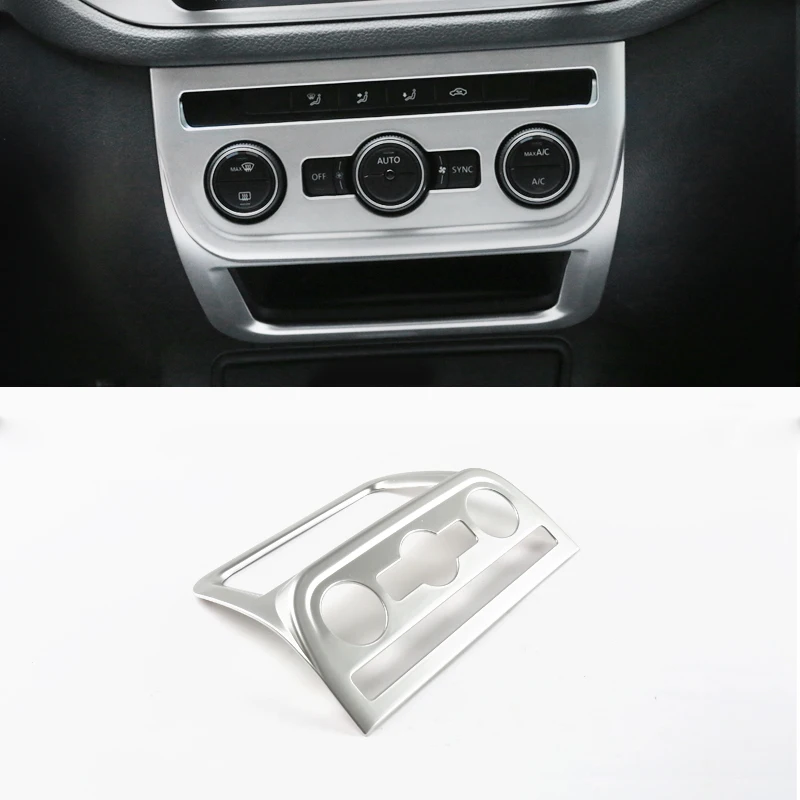 АБС-пластик хром для Tiguan 2009 2010 2011 2012 2013 2014 2015 аксессуары автомобиля Центральная