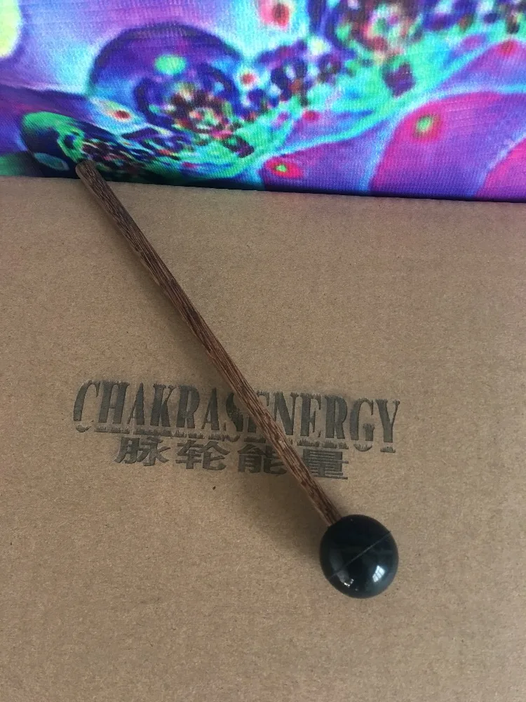 

crystal singing bowls' rubber mallet or rubber stick 2.5cm rubber ball with hole