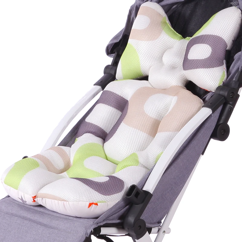 

Fashion Printed Stroller Cushion Seat Cover Baby Diaper Pad Seat Pad Cotton Baby Stroller Mat Mattress Pram Stroller Accessories