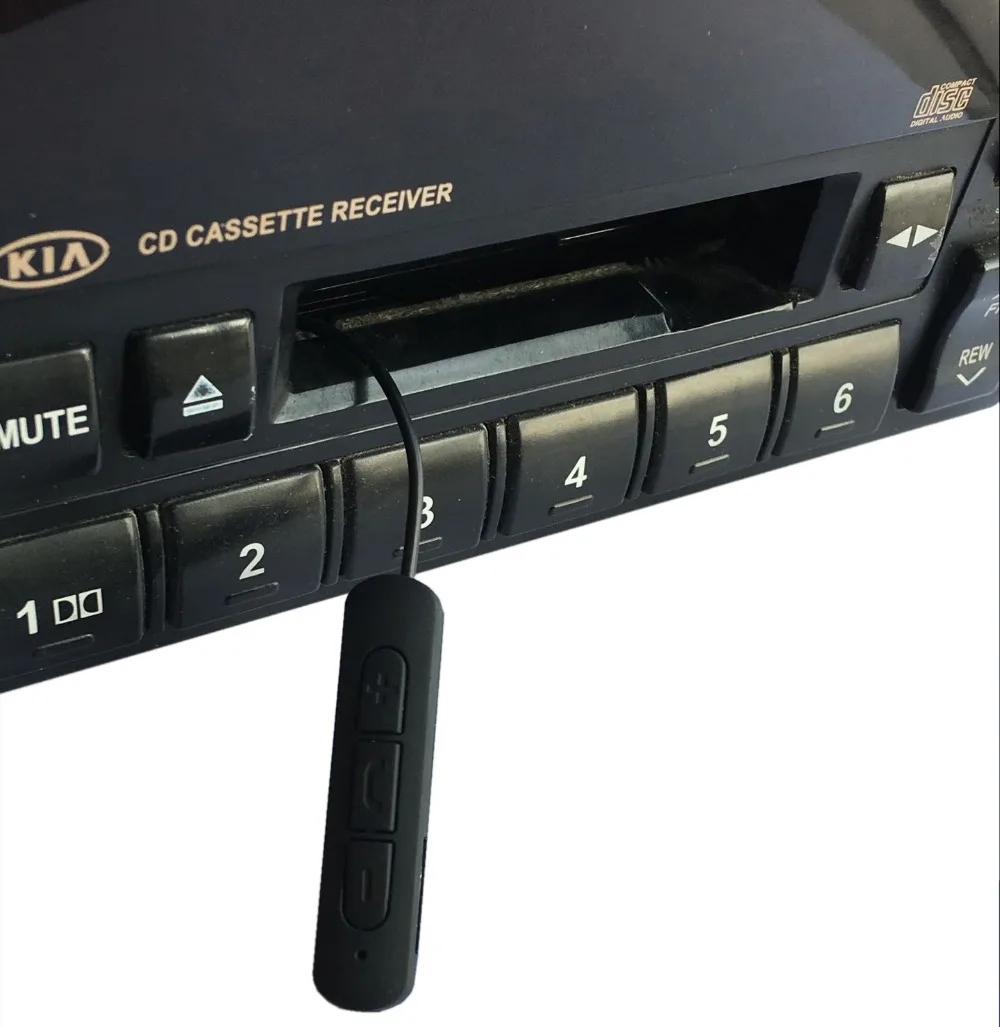 Новейший беспроводной iTape CSR Bluetooth V4.0+ EDR стерео аудио кассетный плеер приемник адаптер может работать во время зарядки для автомобильной палубы