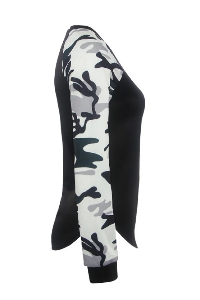 2016 весенне зимняя женская толстовка с длинными рукавами круглым вырезом