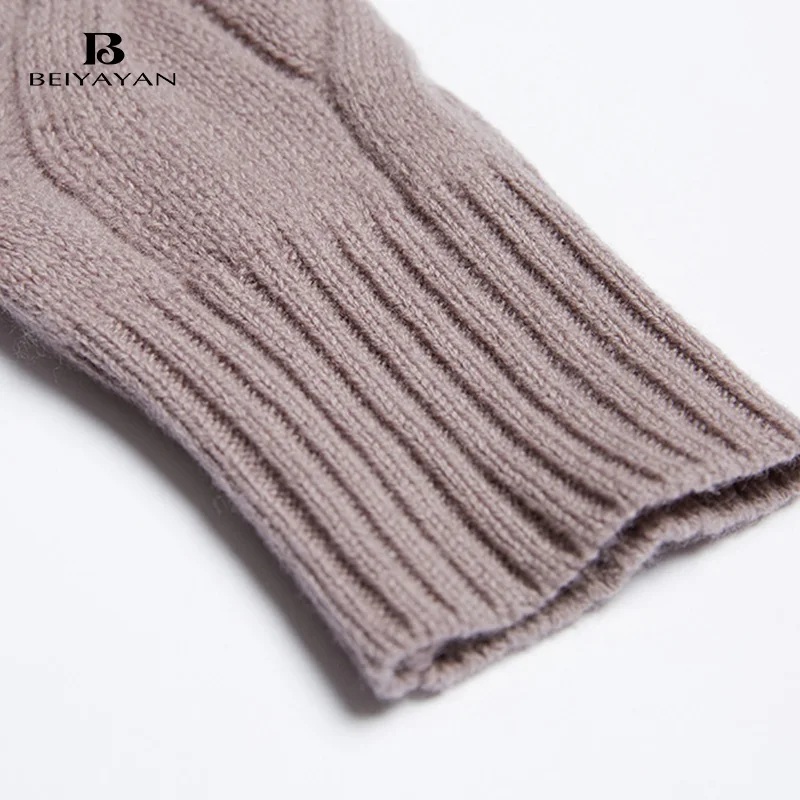 Beiyayan мода Водолазка Для женщин свитер argyle Топы корректирующие Винтаж Дамы