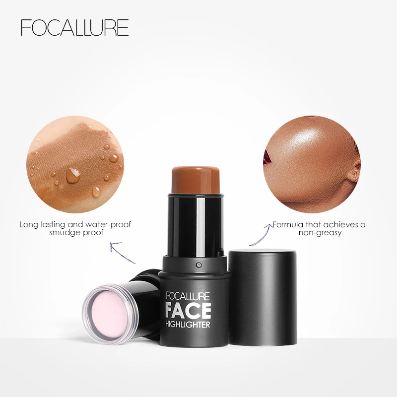 Хайлайтер FOCALLURE Stick осветитель косметика осветляет лицо легко носить хайлайтер