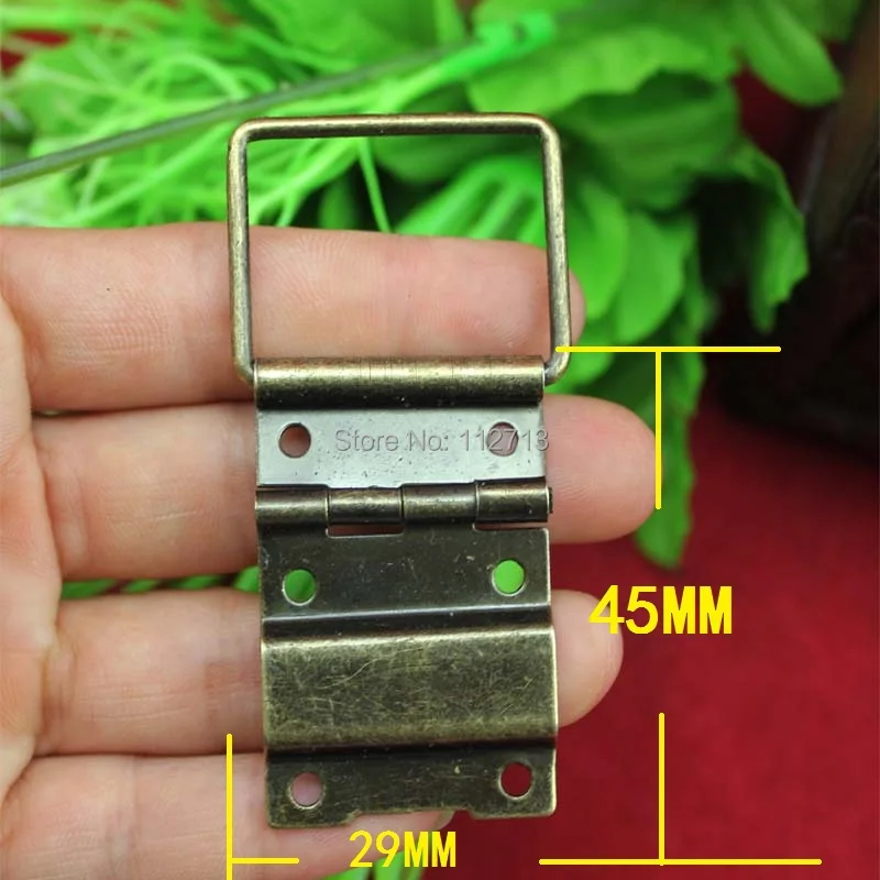 Even iron wire hinge antique wooden box 29 * 45 medium support even | Обустройство дома