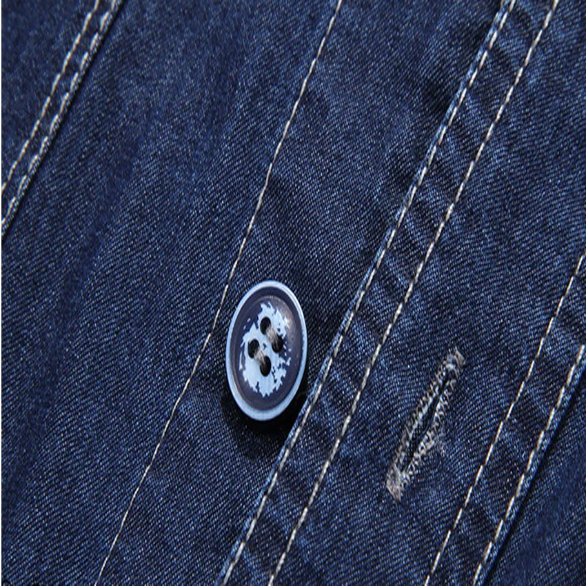 Горячее предложение! Распродажа! Новые мужские джинсовые рубашки летние