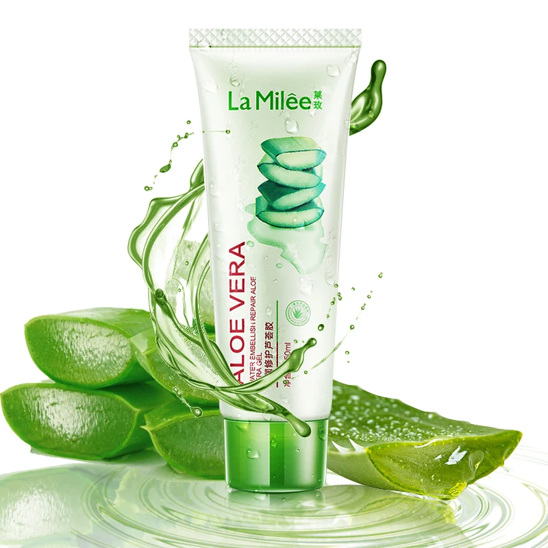 LAMILEE 50 мл натуральный алоэ вера гель от акне Лечение Уход за кожей лица крем