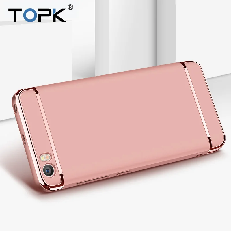 Чехол для Xiaomi MI5 TOPK Роскошные 3-в-1 противоударный Матированный защитный твердый