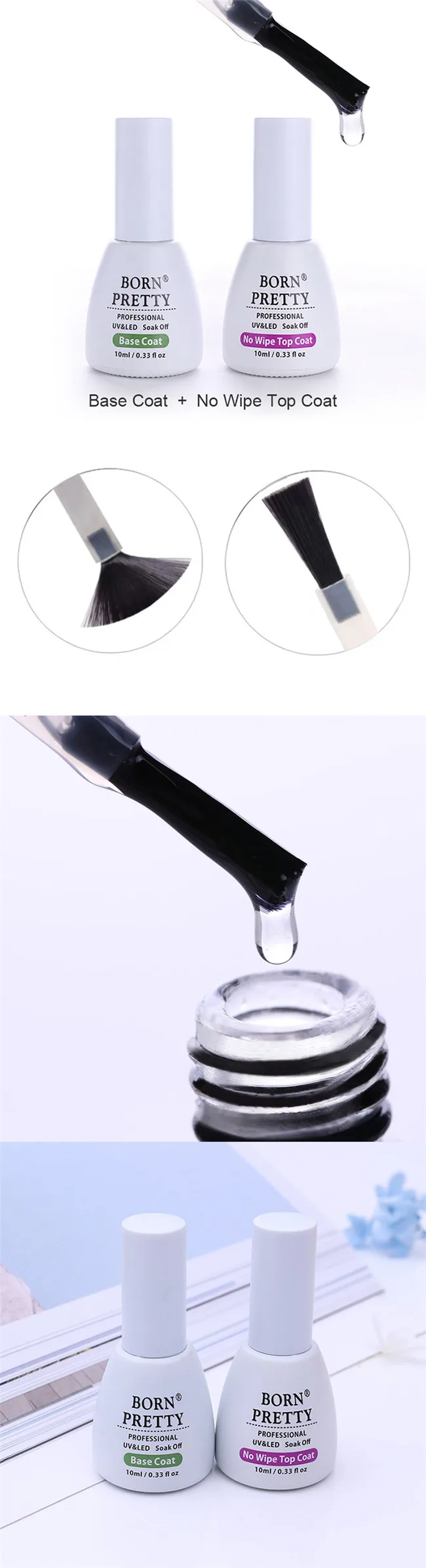 Магнитный Гель-лак для ногтей BORN PRETTY, кошачий глаз, магнитная палочка, армирующий гель, Базовое покрытие, не впитывается, УФ-гель, не требуется черная основа