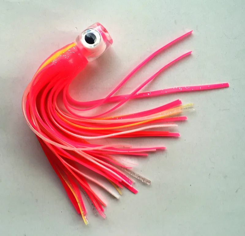 5 дюймовый телефон приманка осьминога морская Рыболовная Снасть для троллинга