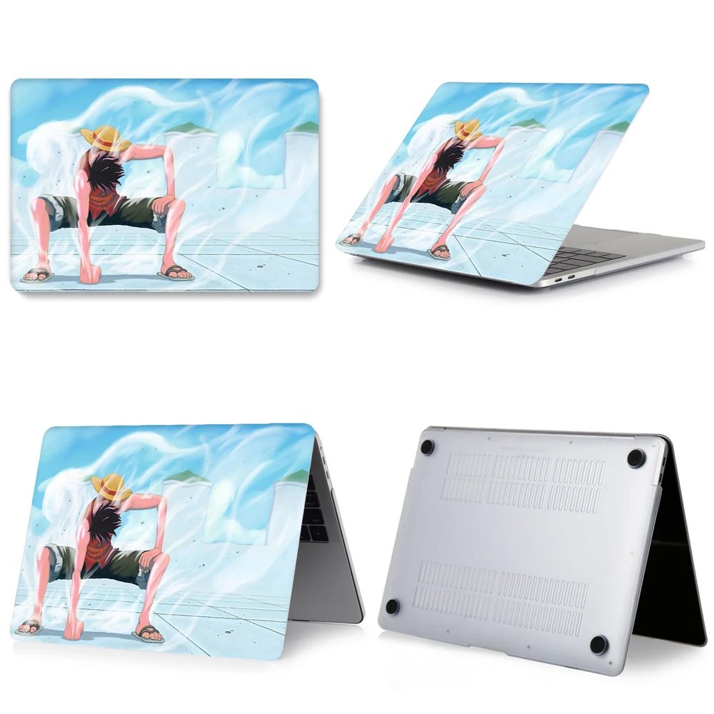 One Piece+ Keyboard cover For macbook Touch ID Air 13 A1932 Pro Retina 11 13 15 touch bar Laptop case for macbook Pro 13 A2159 - Цвет: DH-13