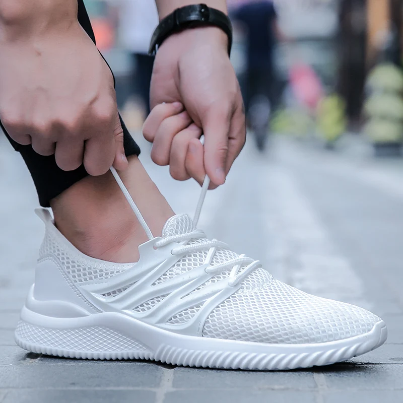 AODLEE светильник Мужская обувь сетчатые летние кроссовки Дышащие повседневные