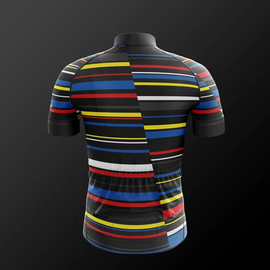 2018 Новый Красочный line pro team аэродинамический fit с коротким рукавом трикотажные