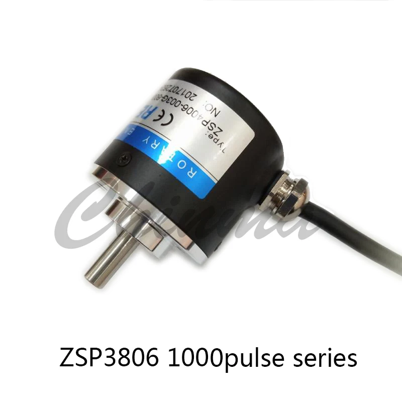 Фотоэлектрический энкодер ZSP3806 1000 импульсов DC5V 12 24В 5 линейный драйвер выход