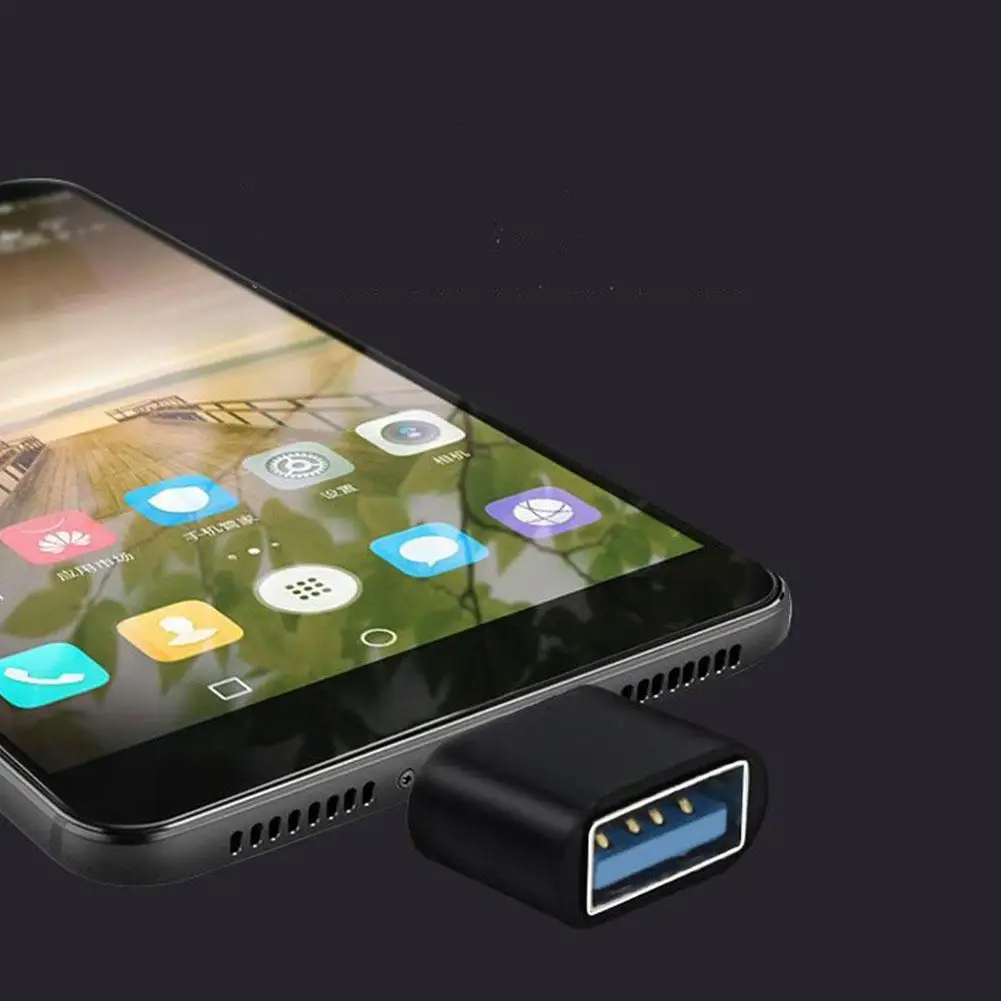 Yiwa мини портативный адаптер типа OTG C USB | Мобильные телефоны и аксессуары