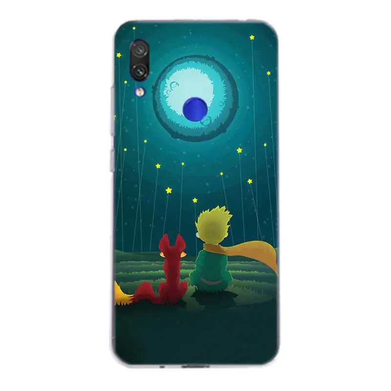 Милый силиконовый чехол для телефона с изображением Маленького принца лисы Xiaomi