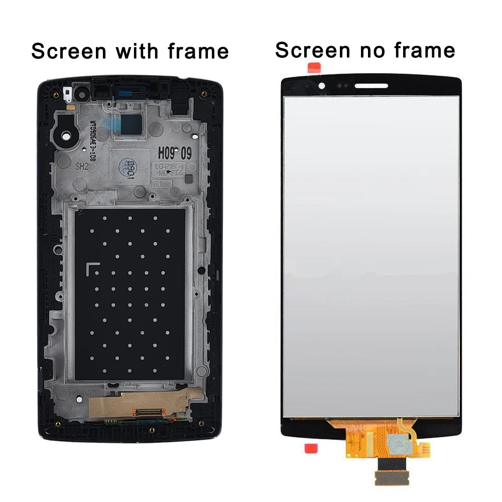 ЖК дисплей для LG G4 mini H735 H736 черный дигитайзер сенсорного экрана с рамкой в сборе