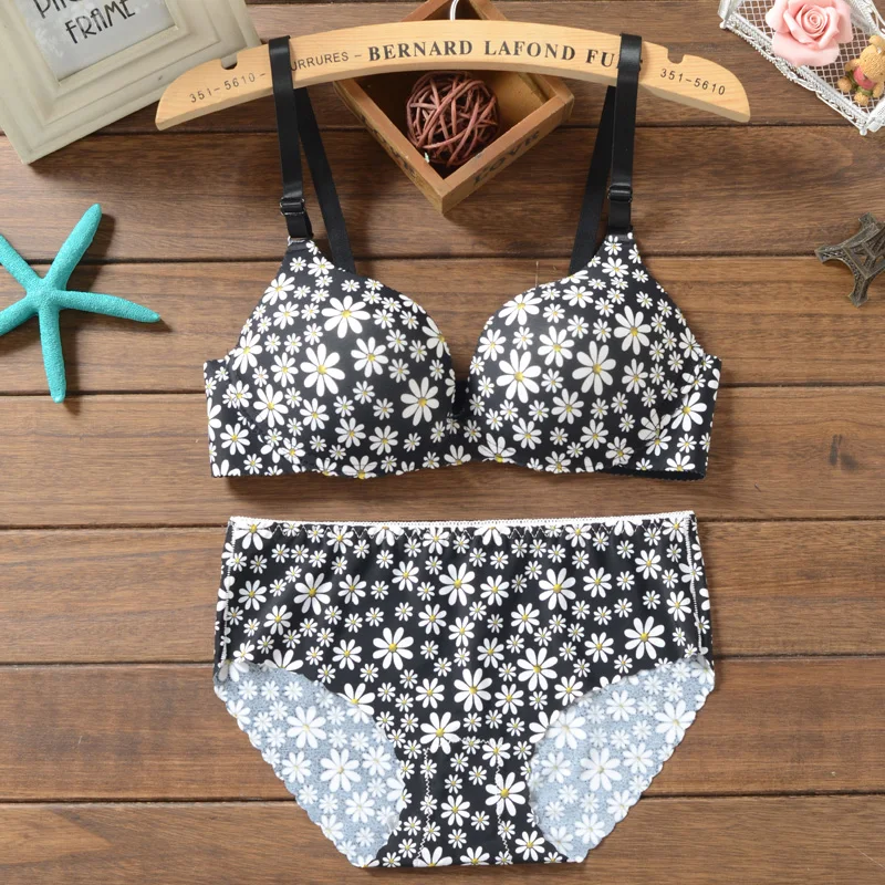 Новый Бесшовный Бюстгальтер Mozhini комплект с пикантным бюстгальтером и трусиками