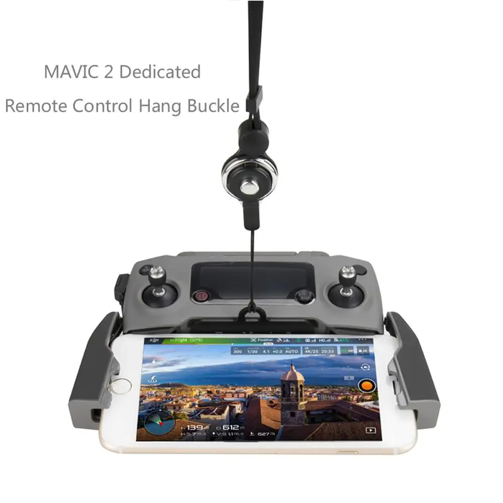 DJI Mavic 2 Pro Remote Control Dedicated Hang Buckle Zoom Widening Hanging Rope MAVIC AIR Drone Accessories | Электроника