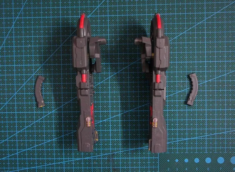 poitron Blaster пистолет для 1/100 мг MBF-P02/P03 Gundam с пути красный/синий Рамка