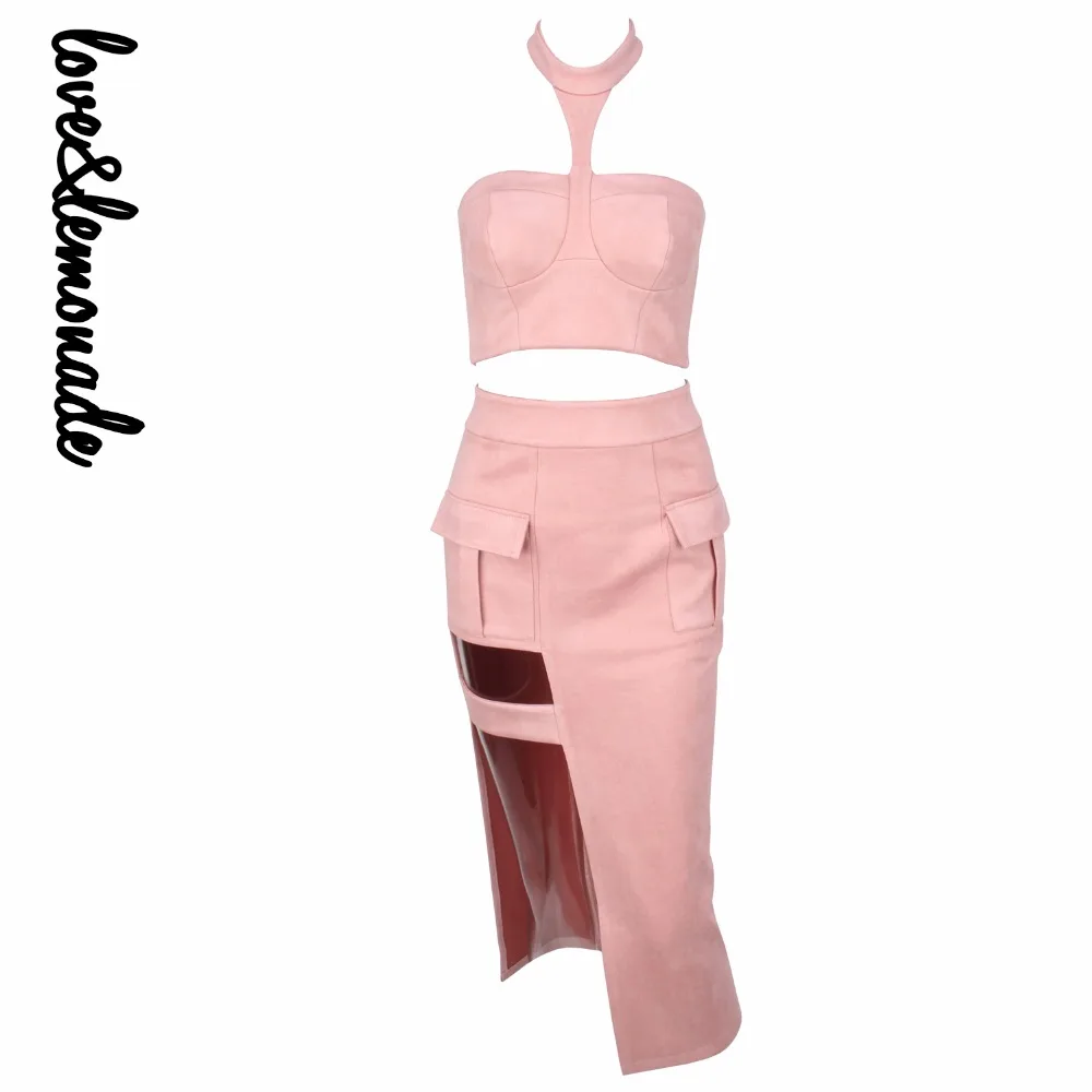 Love & Lemonade комплект из двух предметов с коричневым вырезом TB 10060|two set|piece setset two pieces |
