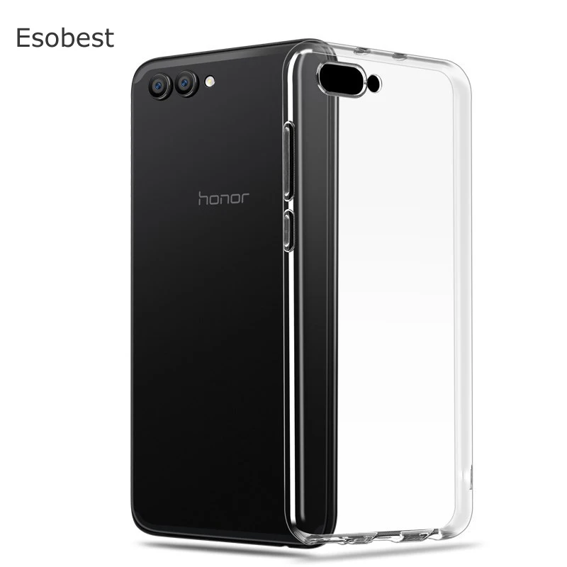 Ультратонкий прозрачный силиконовый чехол Esobest HD для Huawei Y6 prime 2018 из ТПУ мягкая