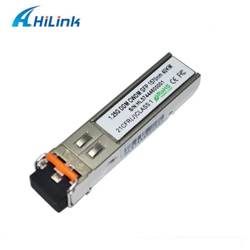 1 25G Волоконно-оптический 40 км 1590nm SFP CWDM двойной LC DDM модуль приемопередатчик |
