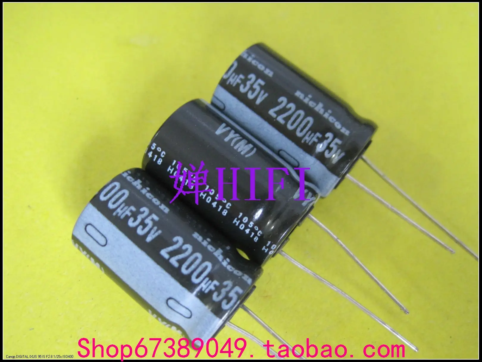 20PCS/50PCS NICHICON Electrolytic capacitor Japanese original VY electrolytic capacitor 35v2200uf 16*25mm free shipping