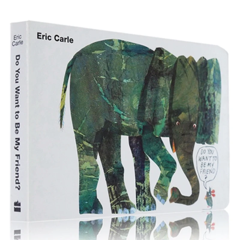 Вы хотите быть моим другом? Eric Carle Детские Обучающие английские настольные книги
