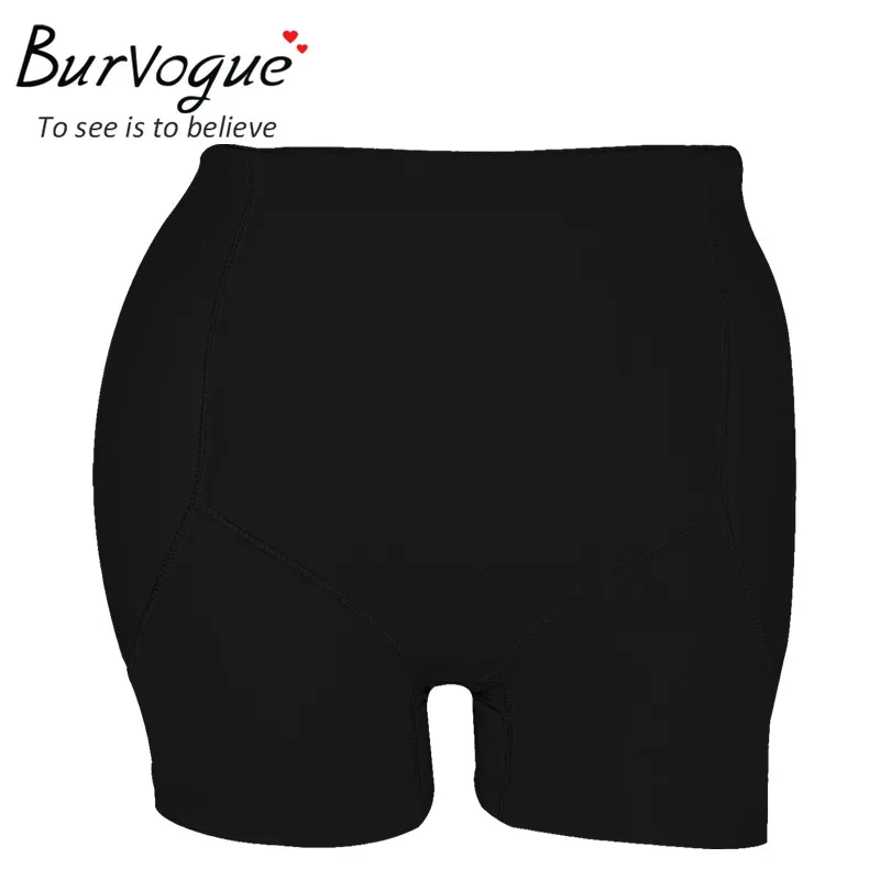 Burvogue женское корректирующее белье увеличитель бедер ягодиц проложенный Формирователь Трусики Нижнее белье Корректирующее белье короткое Корректирующее белье