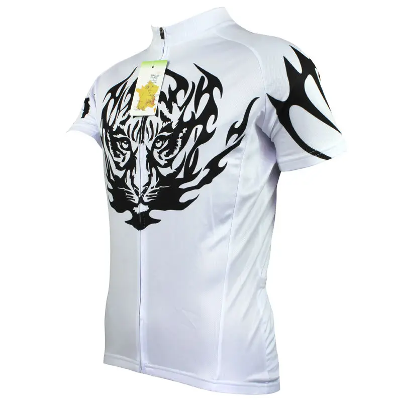 Футболка мужская с коротким рукавом и принтом головы тигра|cicle clothes|alien sportswearbicycle