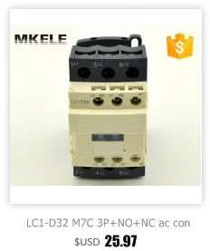 80 Ампер LC1-D80 M7C электромагнитный контактор 220 В однофазный контактор цена с 85% серебряные контакты с высоким качеством