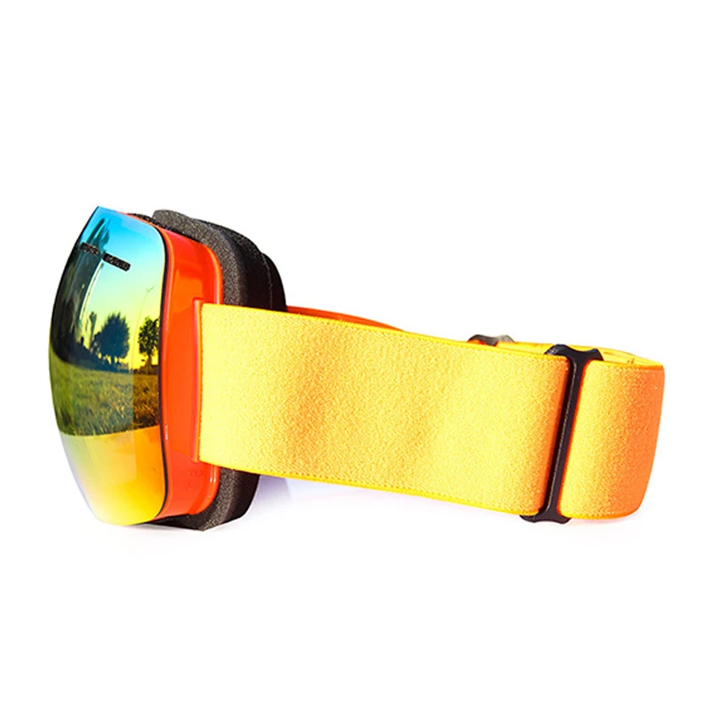 Лидер продаж УФ защита лыжные очки двойные сферические линзы для мужчин и женщин
