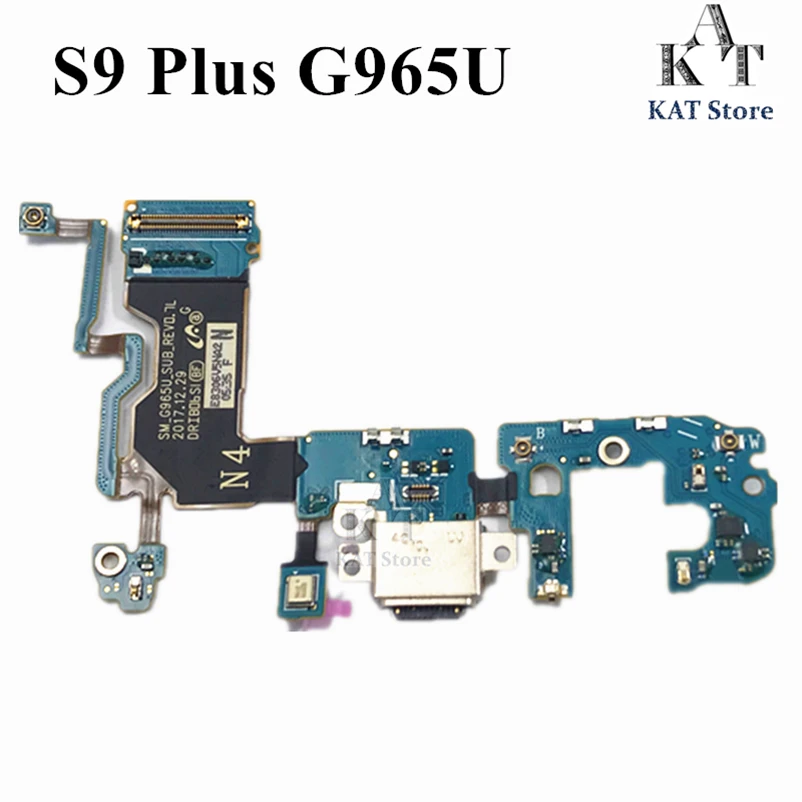 5 шт. для S9 Plus SM-G965F G965U G9650 зарядный порт док-станция USB разъем гибкий кабель гибкая