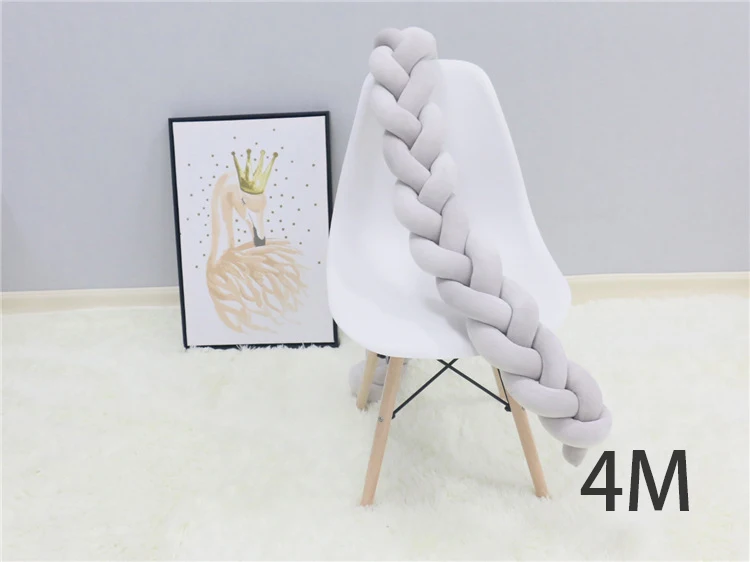 AAG 3 м/4 месяцев, Одежда для новорожденных и для детской кроватки, тканый плисовый узел Накладка для детской кроватки длинная плетеная оплетка подушка, подушка для младенцев номер Декор детские постельные принадлежности