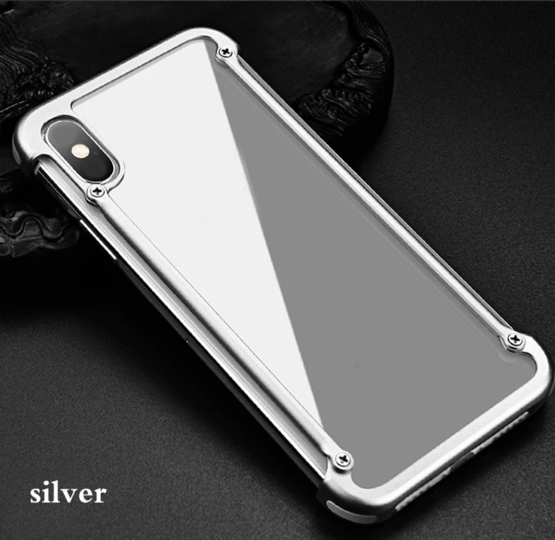 Металлический Utral-Thin Corver бампер чехол для iPhone XR, Простой деловой стиль с выемкой дизайн и силиконовая подушка безопасности