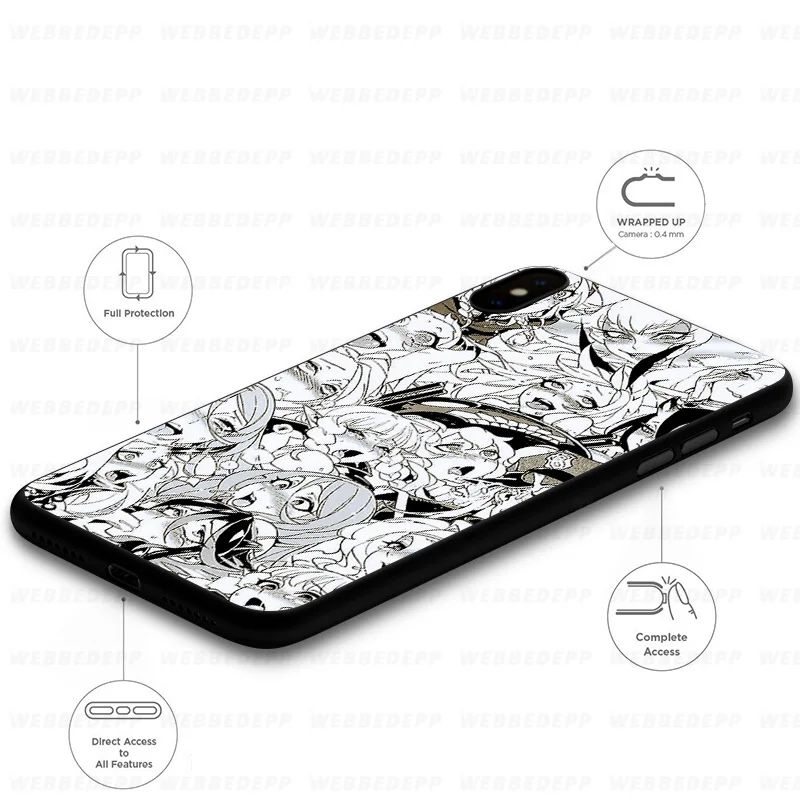 WEBBEDEPP мягкий чехол для девочек с рисунком аниме Samsung Galaxy S10 S10e S9 S8 Plus S7 S6 Edge &amp J6 2018