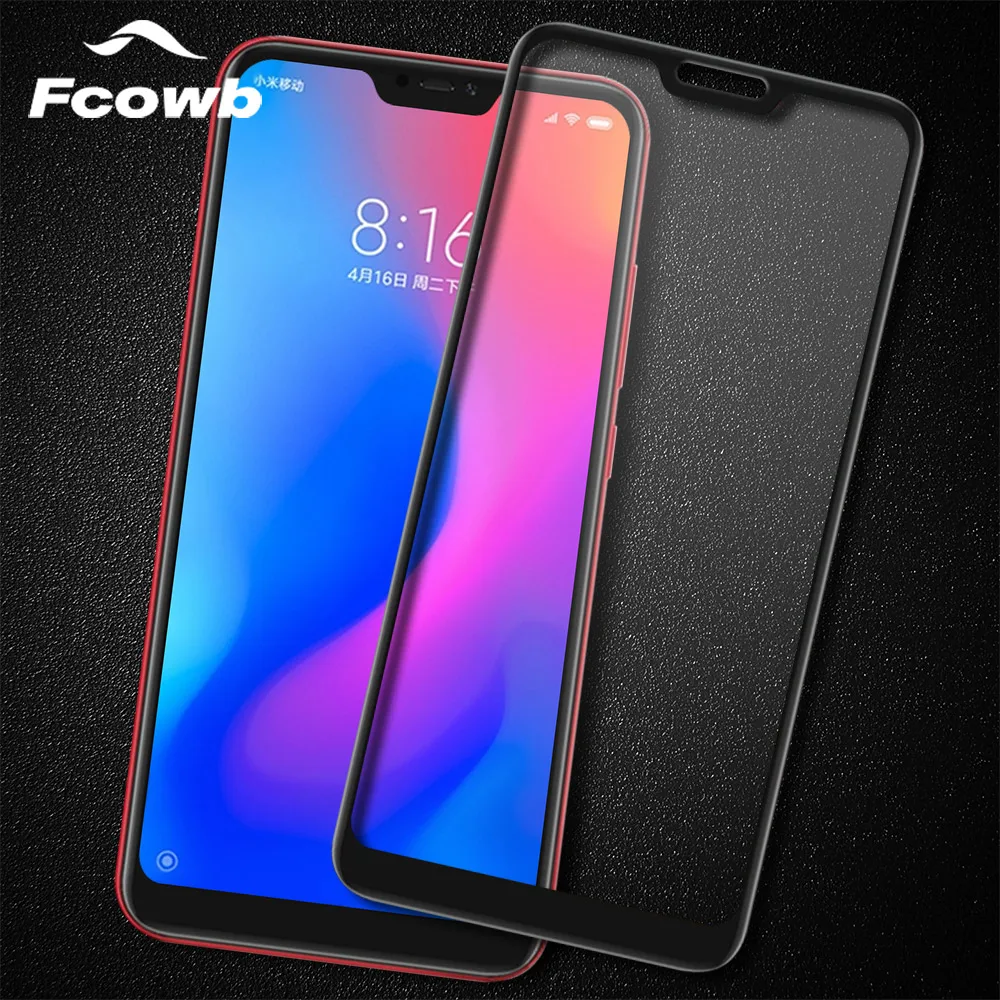 Стекло для Xiaomi Redmi Note 6 Pro закаленное 0 3 мм 9 H полное покрытие Полный Экран