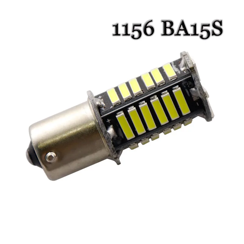 30 шт. S25 1157 BAY15D P21/5 Вт 36 SMD 7020 светодиодный 1156 BA15S BAU15S автомобильный резервный