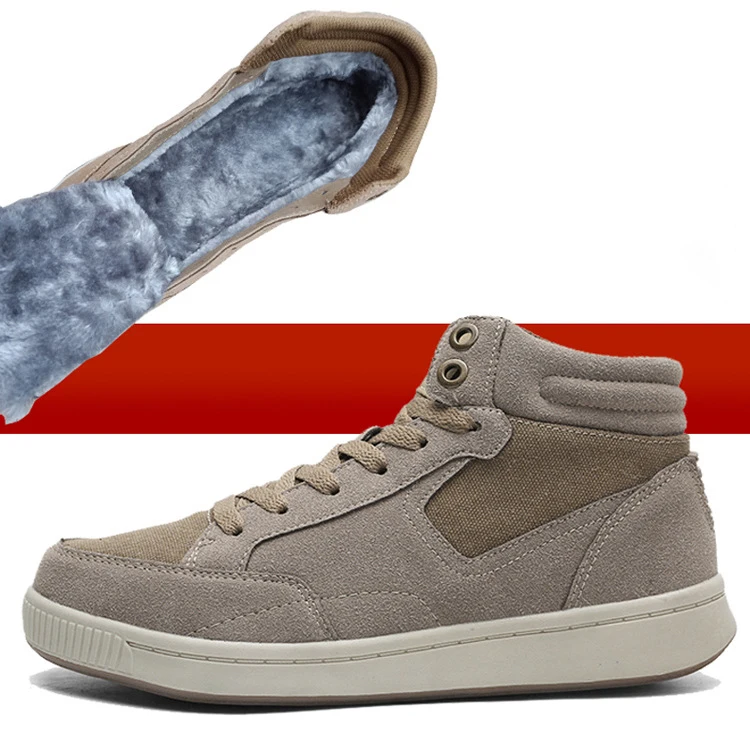 Merkmak/мужские зимние ботинки; botas masculina; коллекция года; модные теплые ботильоны из микрофибры и хлопка; сезон осень-зима; мужская обувь