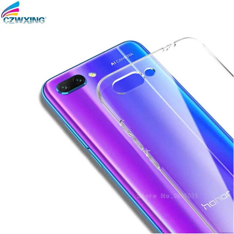 Силиконовый чехол для Huawei Honor 10 прозрачный из ТПУ телефона COL L29 5 84 задняя крышка |