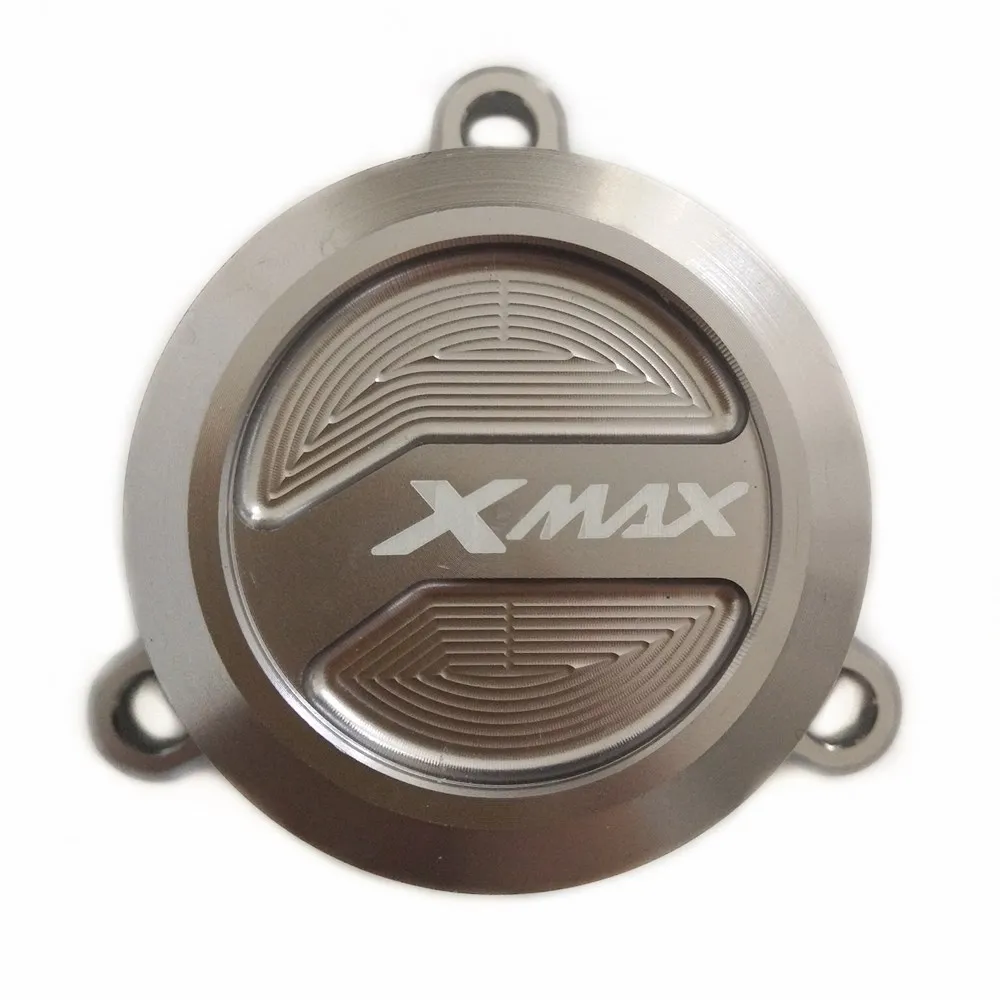 Grey Модифицированная мотоциклетная xmax крышка радиатора моторного масла топливный фильтр Защита радиатора Крышка для yamaha xmax 125 250 300 400 - Цвет: Grey
