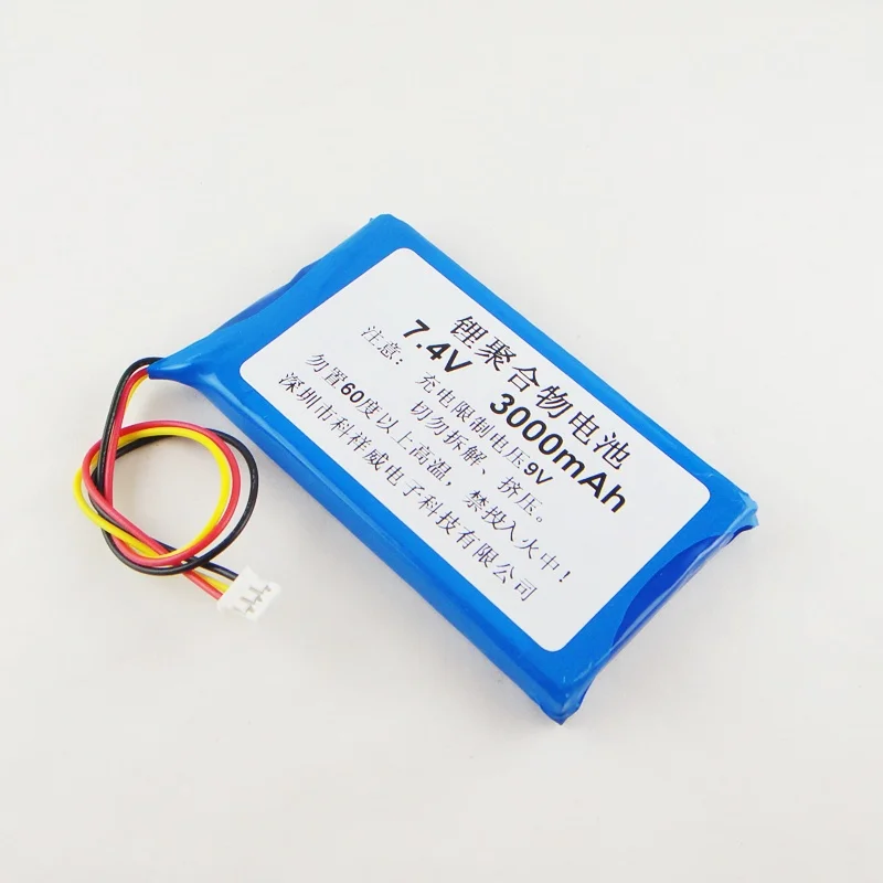 Портативный DVD EVD полимерный литиевый аккумулятор 705085 3000mAh 7,4 V литий-ионный аккумулятор