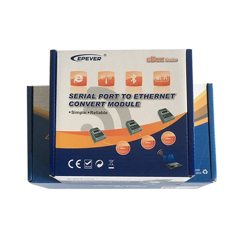 LS2024B + eBOX WIFI 01 20A 12 V/24 V EPSOLAR landstar Контроллер заряда с модулем управления приложением