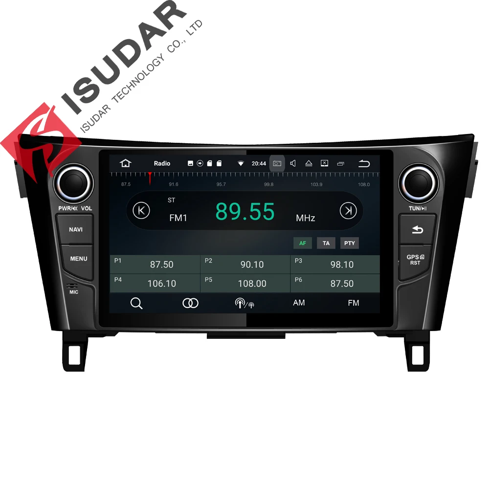 Android 7.1.1 автомаогнитола 2 Дин 9 дюймов для Nissan/Qashqai/X Trail 2014 2015 2016 2017 ГБ оперативной