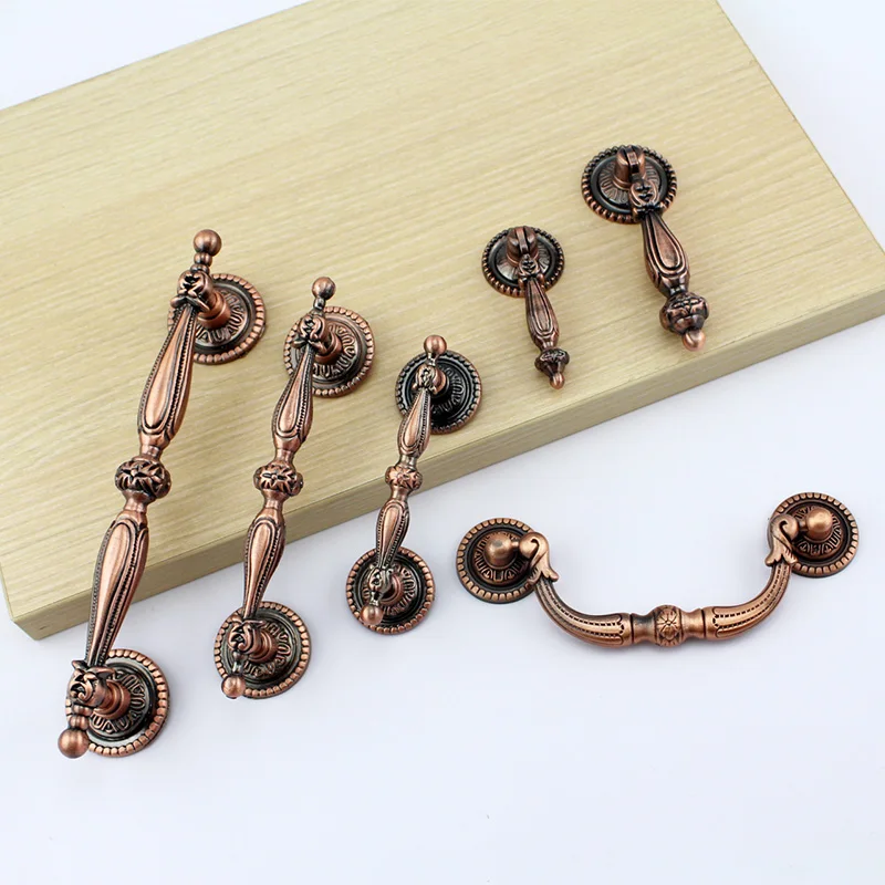 Ручки для кухонного шкафа медные 2 5/3 75/5 дюймов 64/96/128 мм|handle knob|pull handle knobdresser pulls |